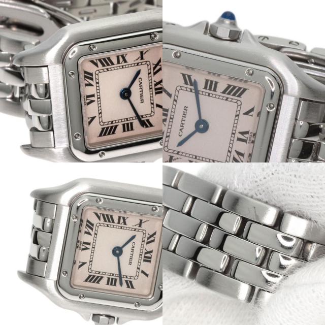 CARTIER カルティエ W25033P5 パンテール SM 腕時計 カルティエ パンテール SM W25033P5 シルバー レディース 時計