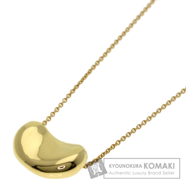 TIFFANY&Co. ティファニー ビーン ネックレス K18イエローゴールド