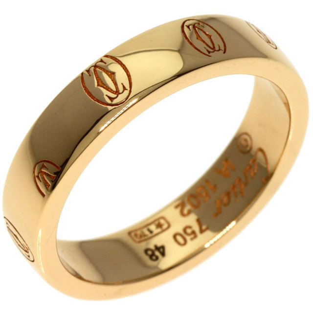CARTIER カルティエ ハッピーバースデー #48 リング・指輪 K18ピンク 