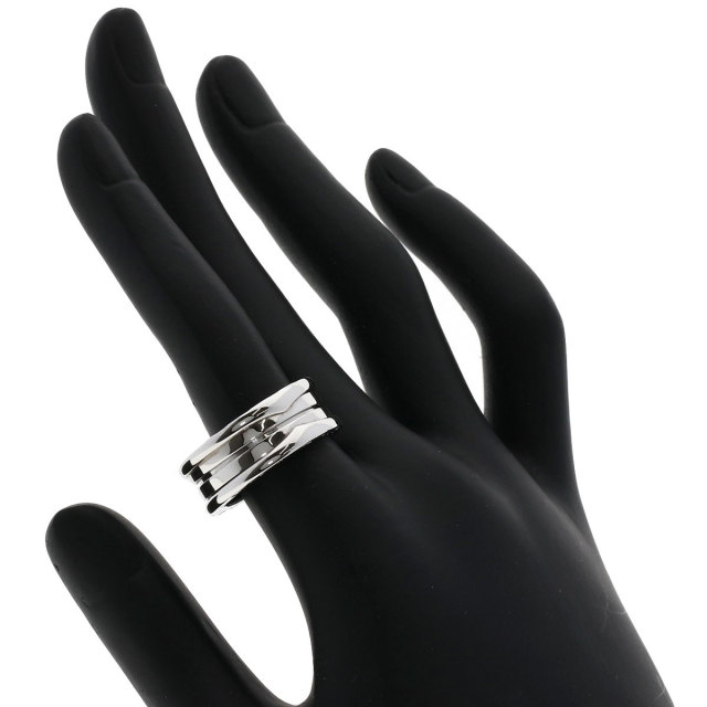 BVLGARI ブルガリ B-zero1 ビーゼロワン 2バンド #55 リング・指輪 K18 