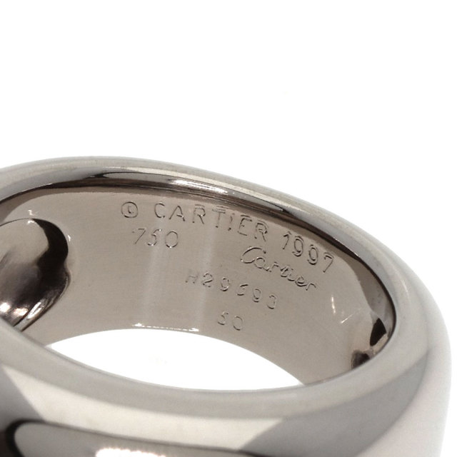 CARTIER カルティエ ヌーベルバーグ #50 リング・指輪 K18ホワイト