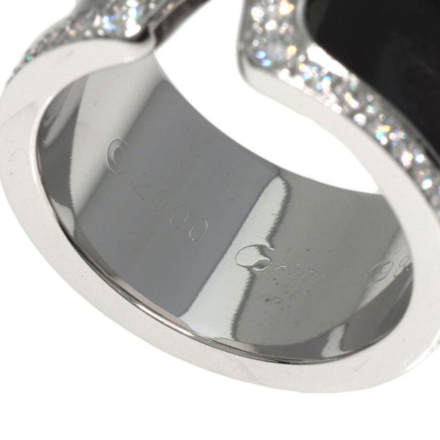 CARTIER カルティエ C2リング LM エッジダイヤモンド ラッカー #50  