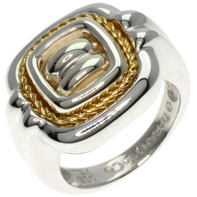 TIFFANY&Co.】ティファニーTスクエアリング K18YG （楽天市場  