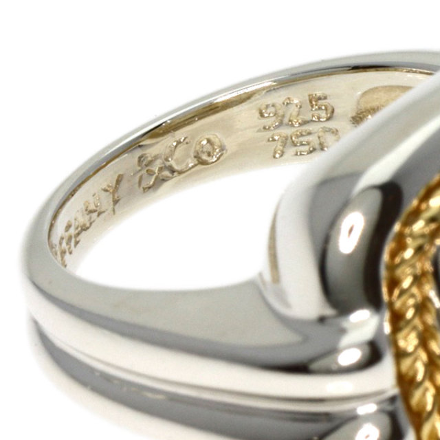 TIFFANY&Co. ティファニー ヴィンテージ スクエアクッション コンビ