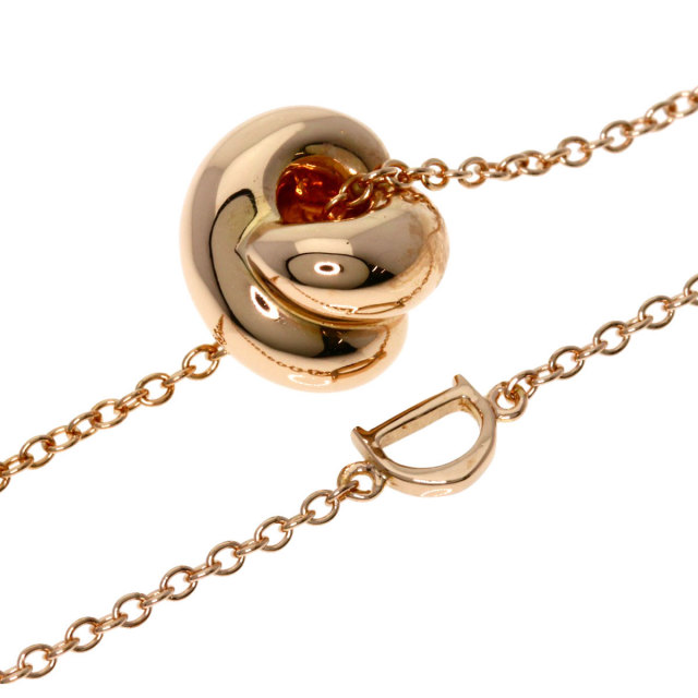Damiani ダミアーニ ゴミトロ 1P ダイヤモンド ネックレス K18ピンク 