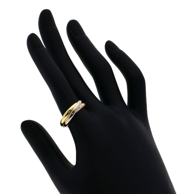 CARTIER カルティエ トリニティ SM #53 リング・指輪 K18ピンク  