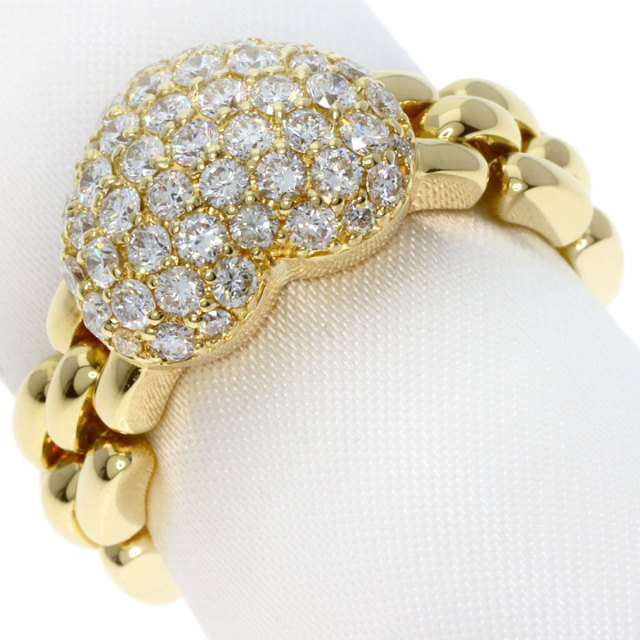 Ponte Vecchio ポンテヴェキオ ハート パヴェ ダイヤモンド リング  