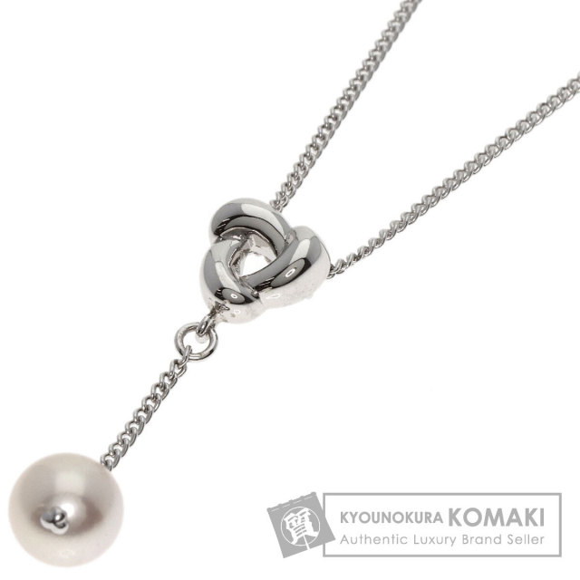 TASAKI タサキ パール 真珠 ネックレス シルバー レディース