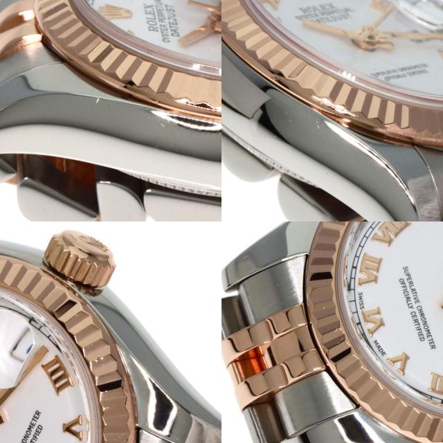 チェリーロレックス 179171 デイトジャスト時計 コマSS/K18PG 179171 ピンク ROLEX（ロレックス）デイトジャスト 中古 | 東京