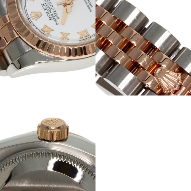 チェリーロレックス 179171 デイトジャスト時計 コマSS/K18PG 179171 ピンク ROLEX（ロレックス）デイトジャスト 中古 | 東京