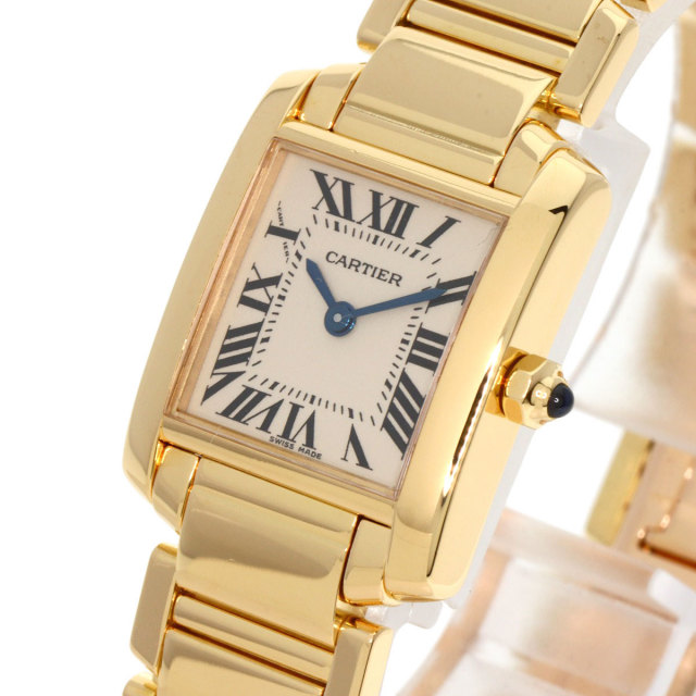 CARTIER カルティエ W50002N2 タンクフランセーズ SM 腕時計 K18 CARTIER カルティエ W50002N2 タンクフランセーズ SM 腕時計 K18