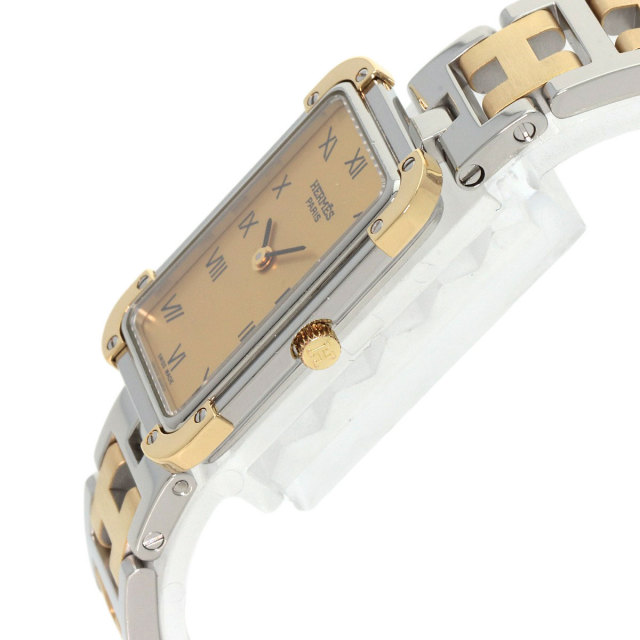 HERMES エルメス CR1.220 クロアジュール 腕時計 ステンレス