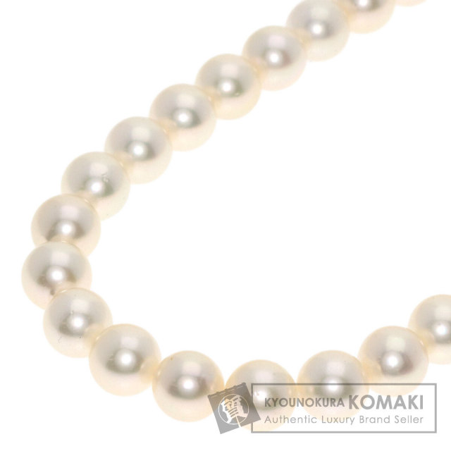 TASAKI タサキ アコヤパール 真珠 ロング ネックレス シルバー