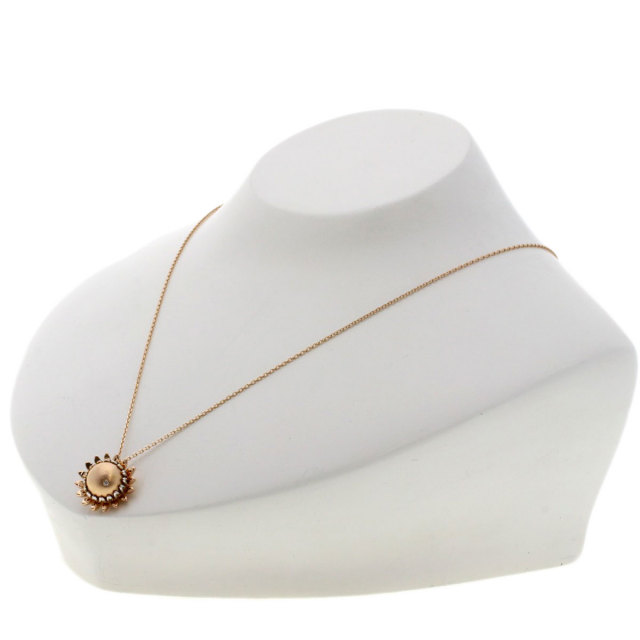 K18 ダイヤモンド ネックレス (ハートモチーフ) 品番n21-102