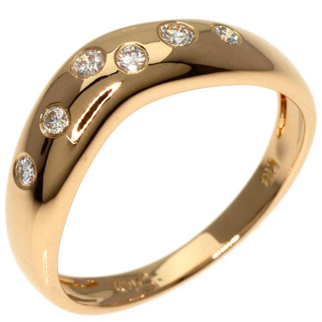 STAR JEWELRY☆ダイヤモンド K18PG/6号/定価63,800円（STAR JEWELRY  