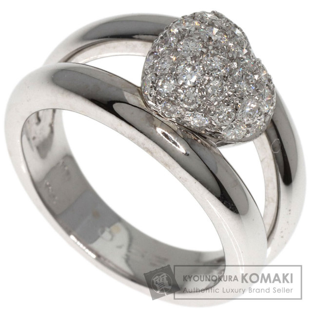 STAR JEWELRY スタージュエリー ハートモチーフ ダイヤモンド リング  