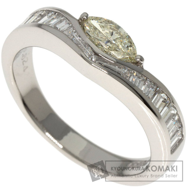 0.408ct ダイヤモンド リング・指輪 プラチナPT900 7.2g レディース