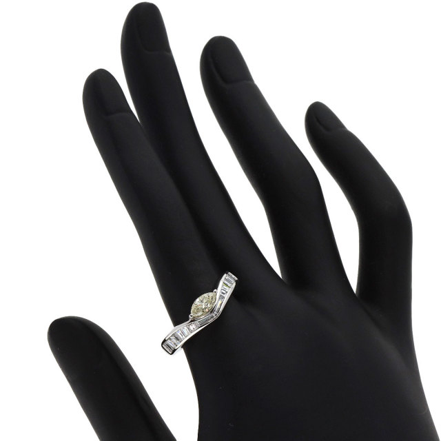 0.408ct ダイヤモンド リング・指輪 プラチナPT900 7.2g レディース