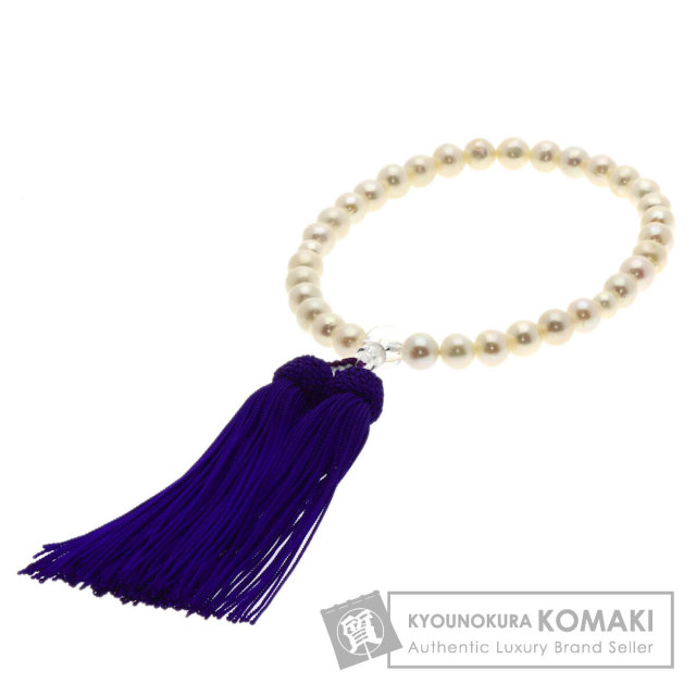 セレクトジュエリー ブレスレット 念珠 パール 真珠