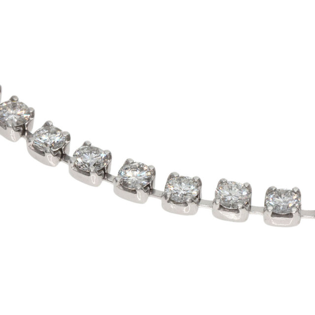 2ct ダイヤモンド ブレスレット プラチナPT850 6.1g レディース 