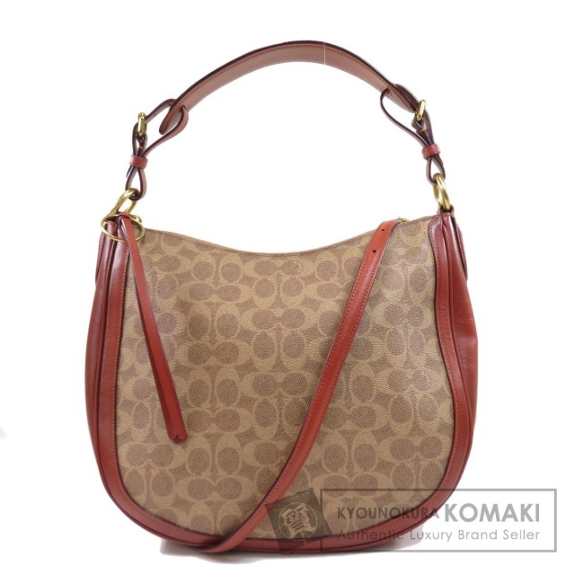 COACH コーチ 38580 サットン ホーボー シグネチャー 2WAY  