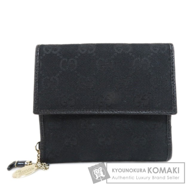 GUCCI 二つ折り折財布 GUCCI グッチ 154182 GG柄 二つ折り財布（小銭入れあり