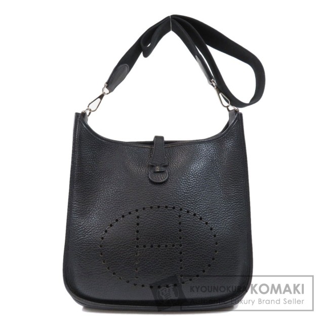 HERMES エルメス エブリン 2PM ブラック ショルダーバッグ Ⅱ PM HERMES エルメス エヴリン エブリン II 2 PM ショルダーバッグ
