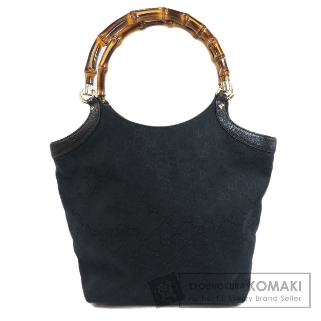 GUCCI グッチ 137394 バンブー GG トートバッグ キャンバス レディース  