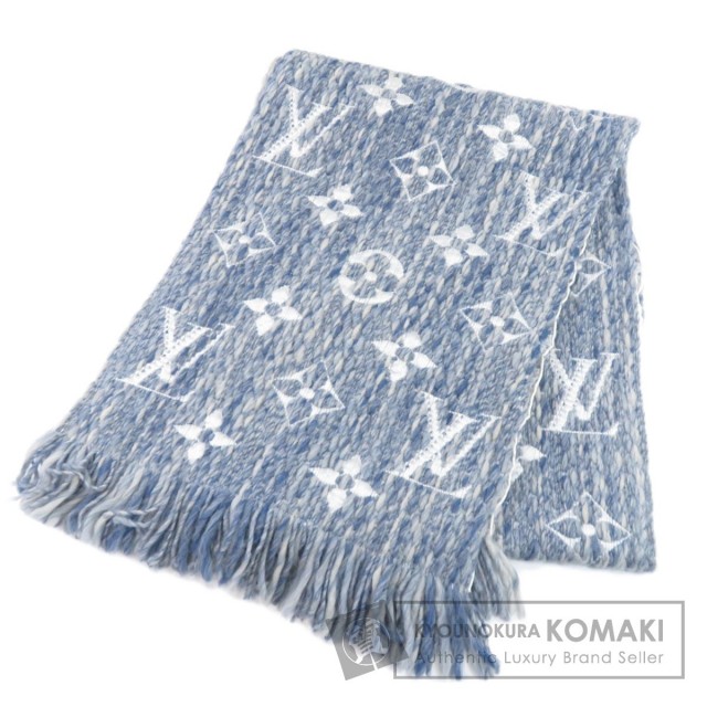 LOUIS VUITTON ルイヴィトン M76384 エシャルプ・ロゴマニア マフラー  