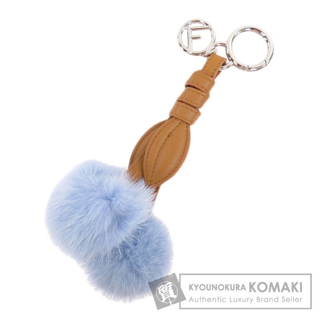 FENDI フェンディ バッグチャーム チェリー キーホルダー ファー 