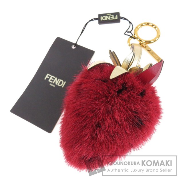 FENDI 搾れ バッグチャーム ファーチャーム 
