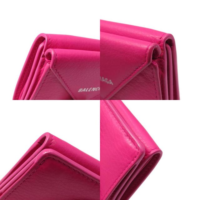 BALENCIAGA バレンシアガ 391446 ペーパーミニウォレット 二つ折り財布  