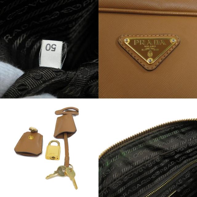 PRADA プラダ ミニボストンバッグ サフィアーノ ボストンバッグ レザー  