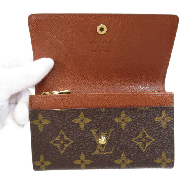 ヴィトン 財布 二つ折り ジップ モノグラム 小銭入れ