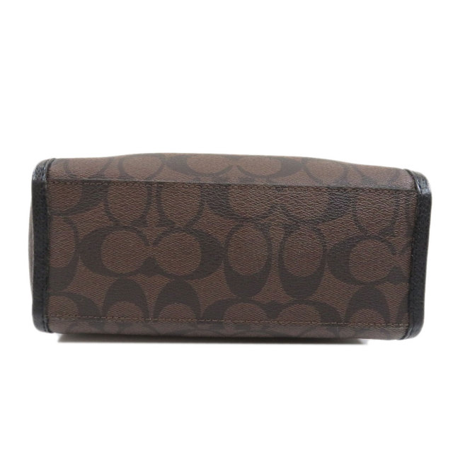 ★美品★ COACH コーチ 2WAY PVC ハンドバック シグネチャー COACH - 美品 コーチ ハンドバッグ ショルダー 2way PVCレザー