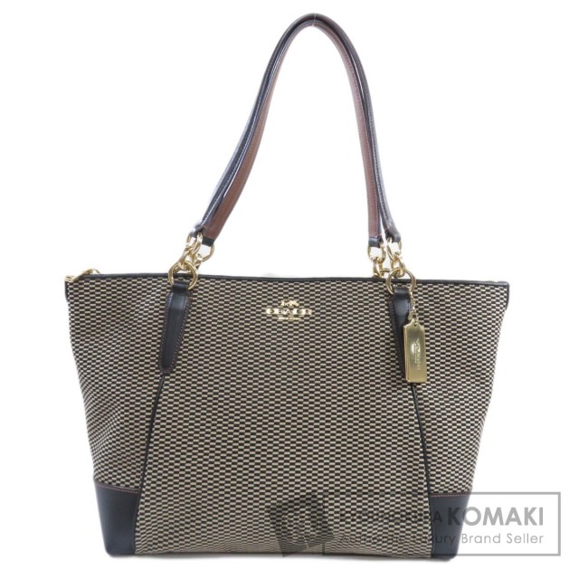 COACH コーチ F28467 ロゴ トートバッグ キャンバス レディース