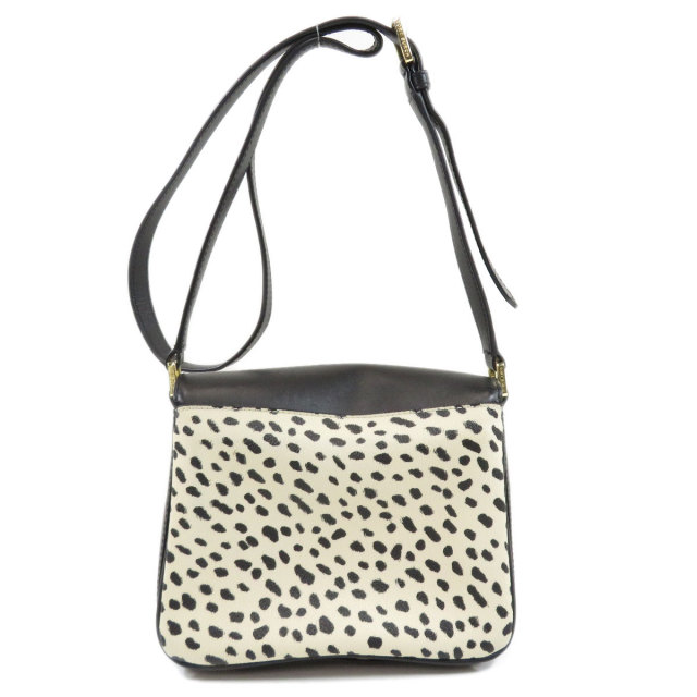 Tory Burch トリーバーチ アニマル柄 ショルダーバッグ PVC/レザー 