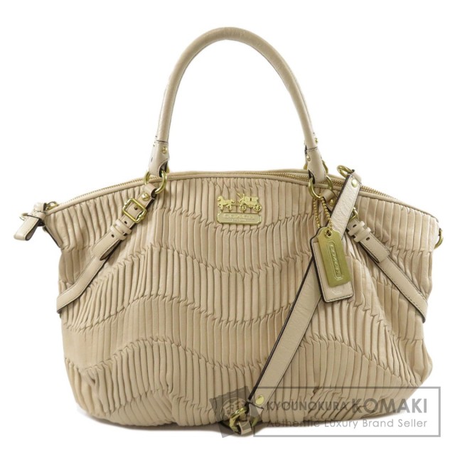 COACH コーチ 16264 マディソン ギャザー ソフィア 2WAY トートバッグ  