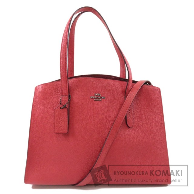 COACH コーチ 25137 2WAY トートバッグ レザー レディース ブランド京  