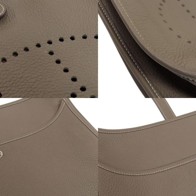 HERMES エルメス エブリン3 GM エトープ エトゥープ シルバー金具  