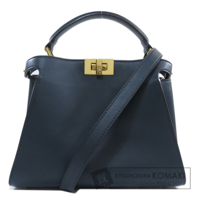 FENDI フェンディ ピーカブー エッセンシャリー 2WAY ハンドバッグ  