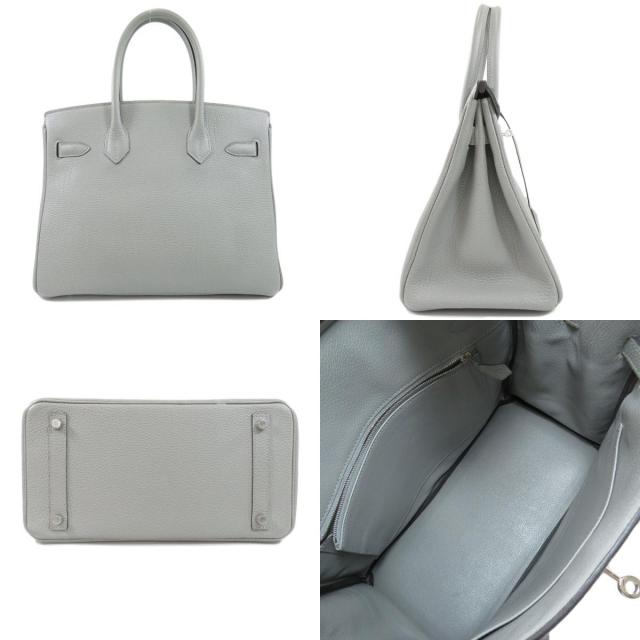 HERMES エルメス バーキン30 グリムエット シルバー金具 ハンドバッグ 