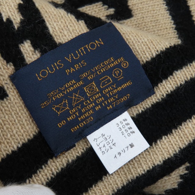 LOUIS VUITTON ルイヴィトン M73907 エシャルプ レオグラム マフラー  