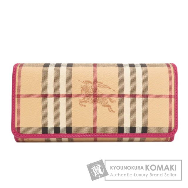 未使用品・美品］Burberry バーバリー 折り財布 長財布 チェック柄  