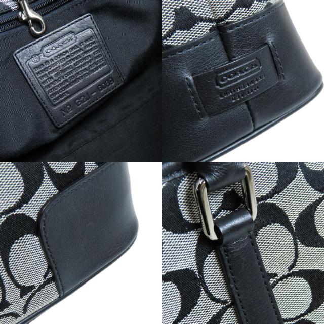 COACH コーチ 6089 シグネチャー ハンドバッグ キャンバス
