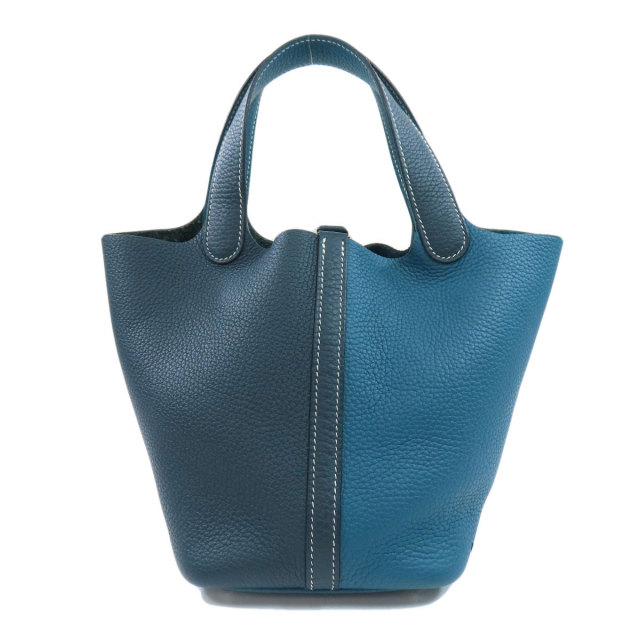 HERMES エルメス ピコタンロックPM コルヴェール ブルーオラージュ 