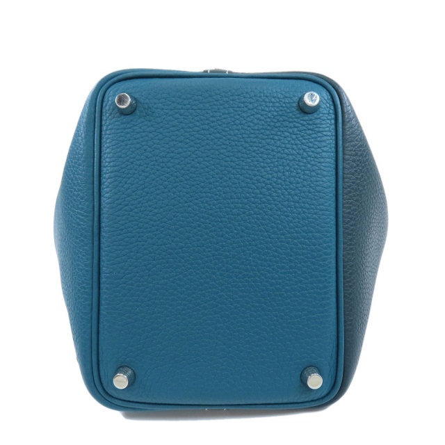 HERMES エルメス ピコタンロックPM コルヴェール ブルーオラージュ 