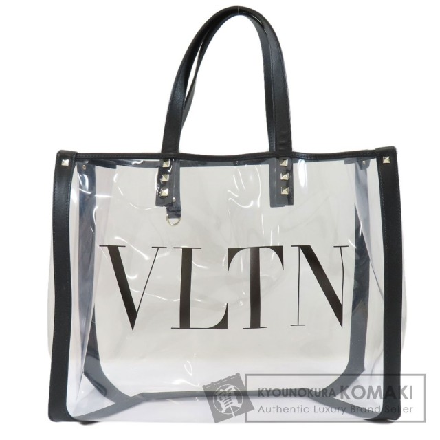 VALENTINO バレンティノ クリアトート トートバッグ プラスチック 