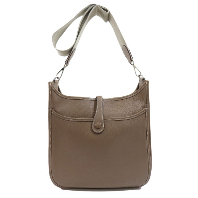 HERMES エルメス エブリン2 PM エトープ エトゥープ シルバー金具  