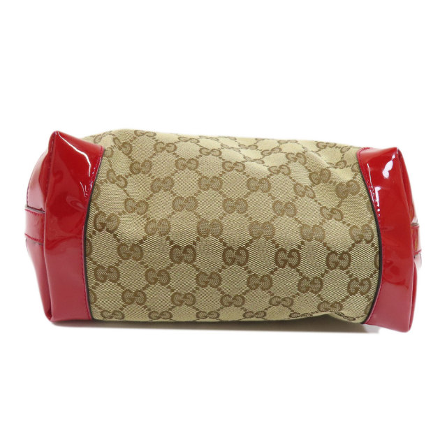 GUCCI グッチ 311175 GG バンブー ハンドバッグ キャンバス